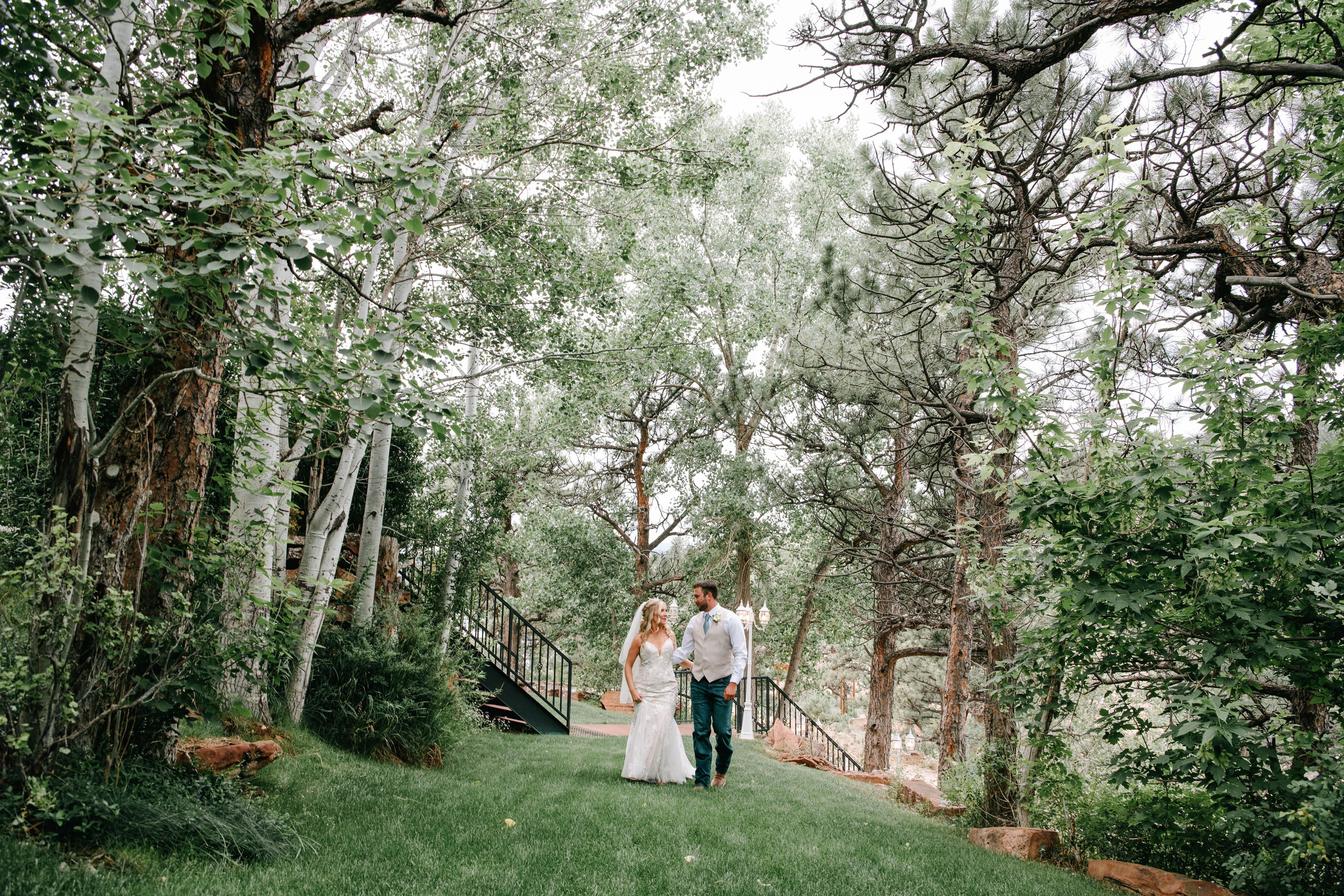 Lionscrest Manor by Wedgewood Weddings Exterior Couple