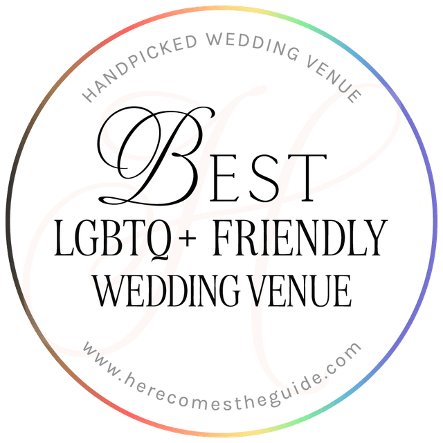 Here Comes the Guide Best LGBTQ Friendly Wedding Venue Badge