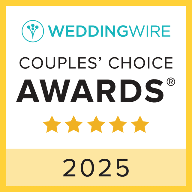 WeddingWire- Couples Choice Awards 2025 Badge