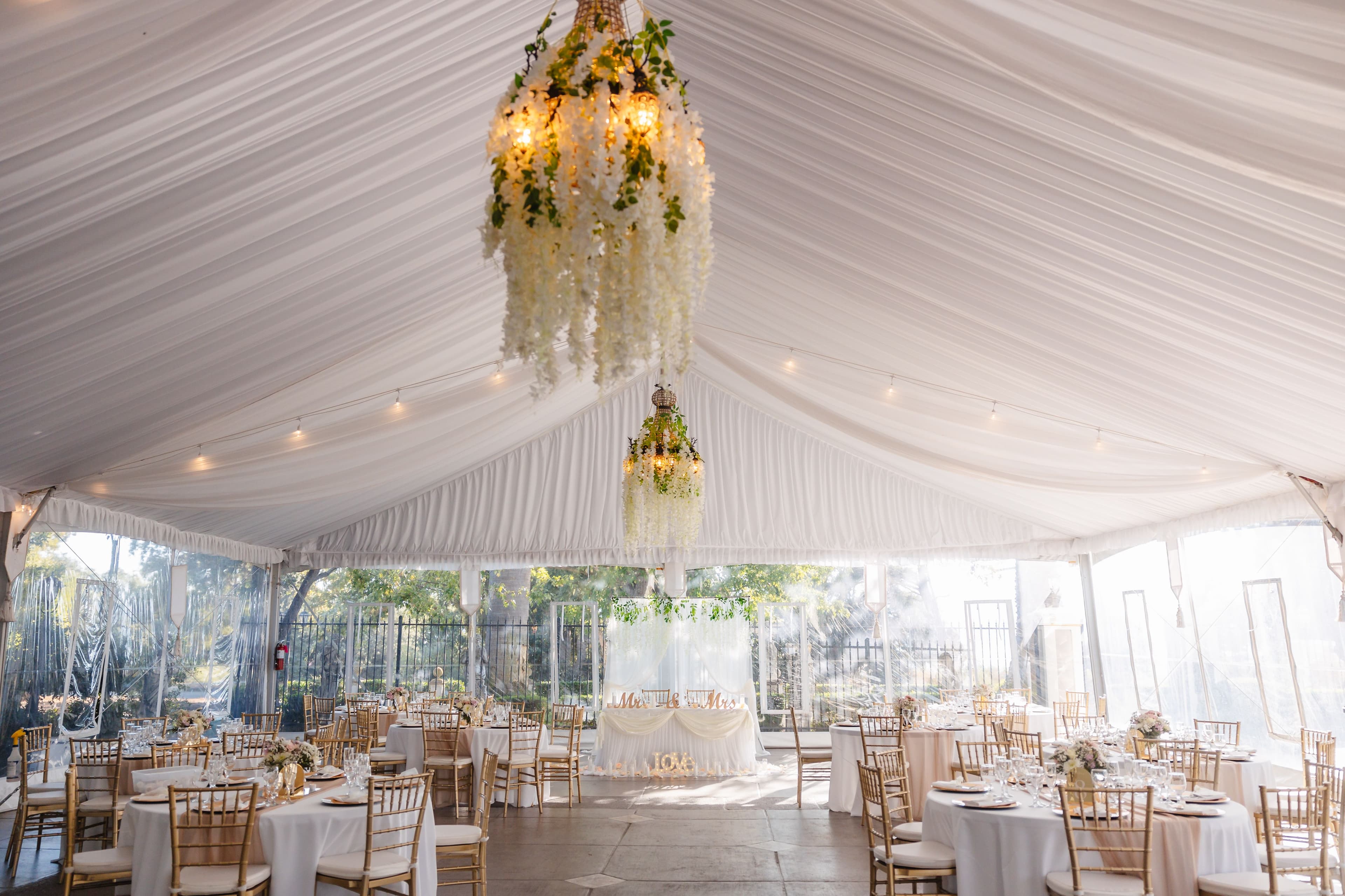 Jefferson Street Mansion by Wedgewood Weddings Reception Pavilion