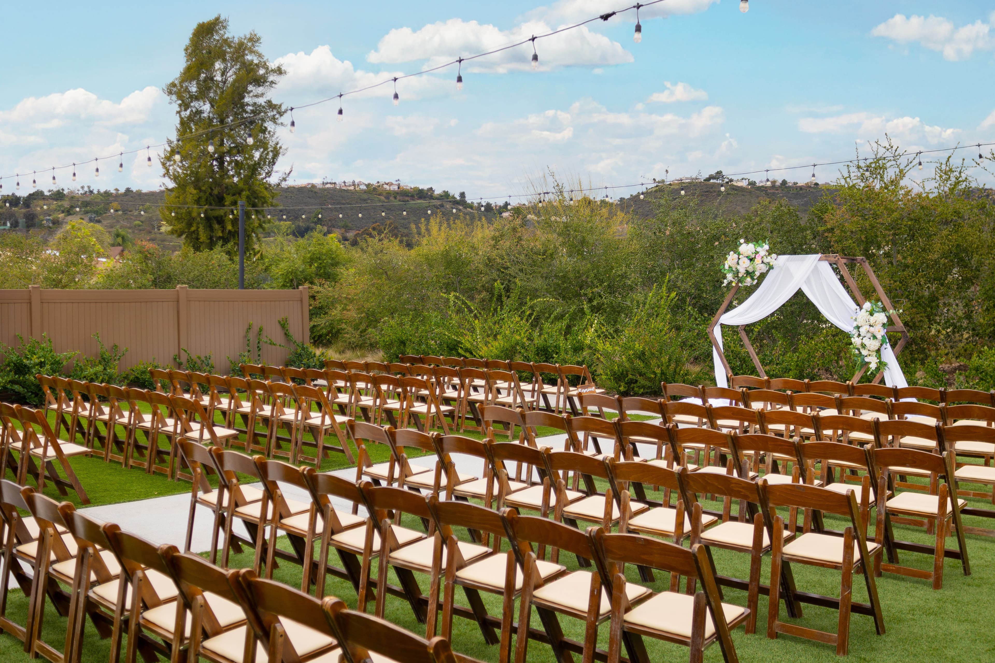 Canopy Grove by Wedgewood Weddings Patio Twinkle Lights