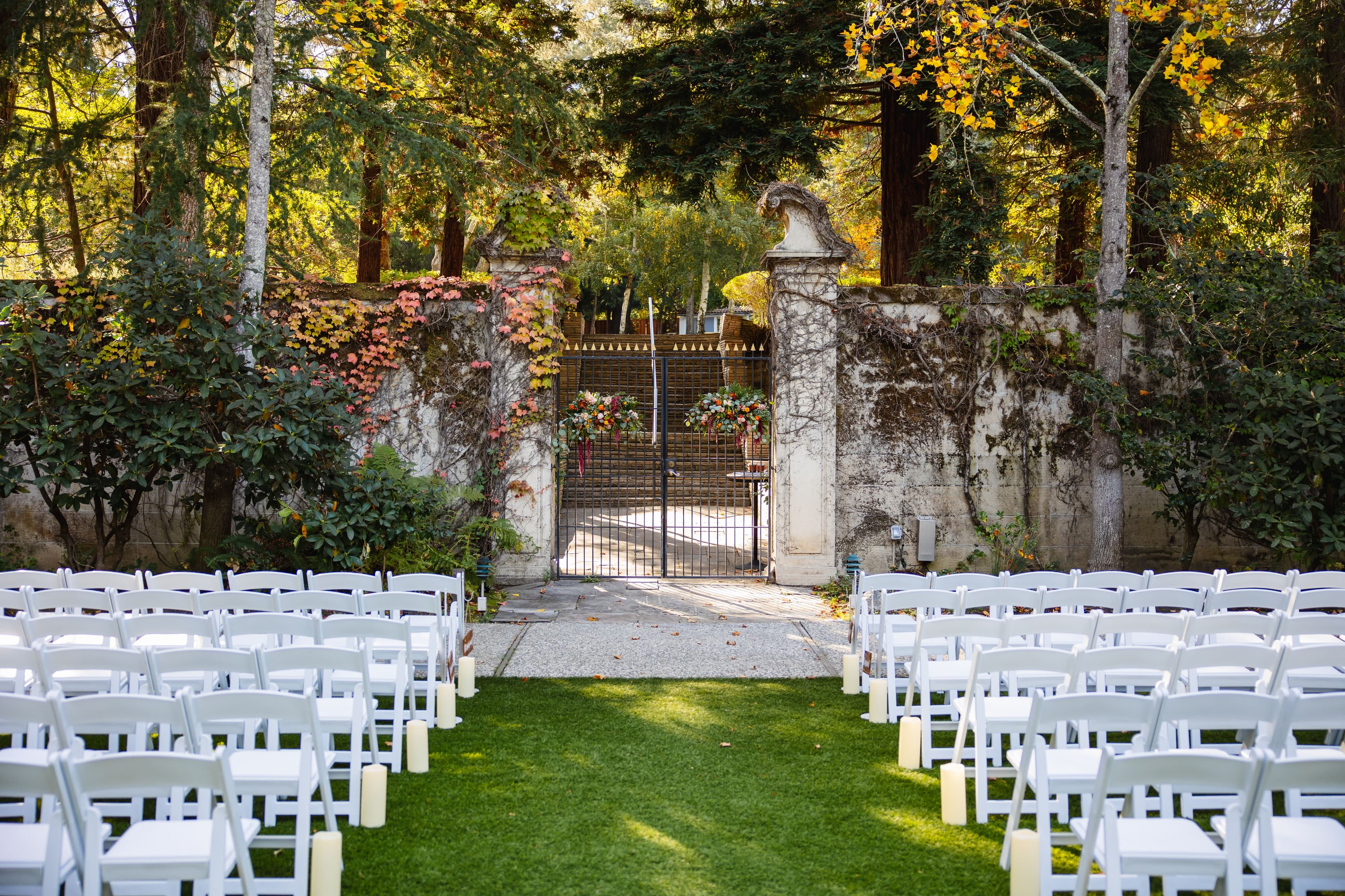 Hacienda de las Flores by Wedgewood Weddings Ceremony Gates