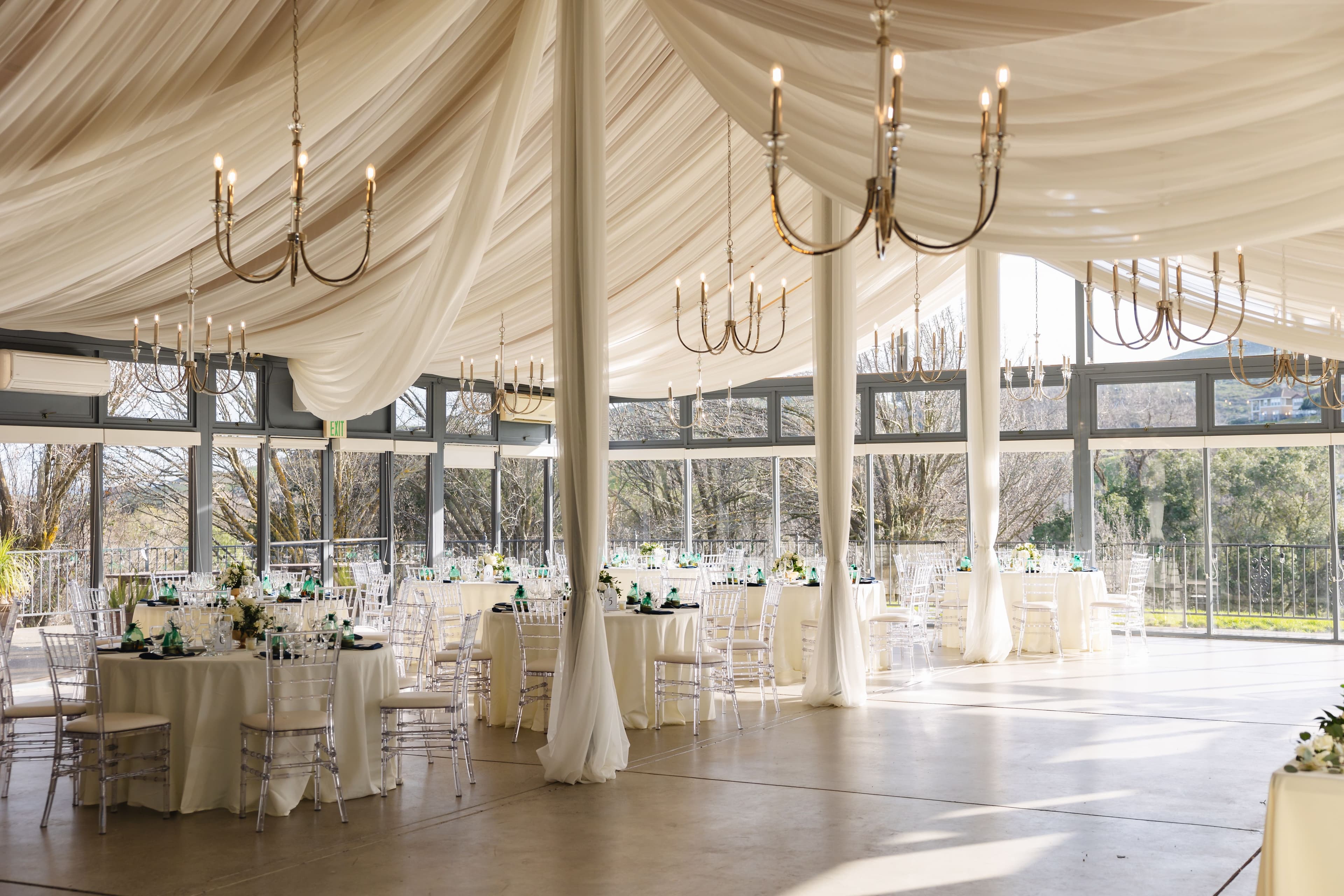 Hiddenbrooke Hills at Wedgewood Weddings Reception Decor