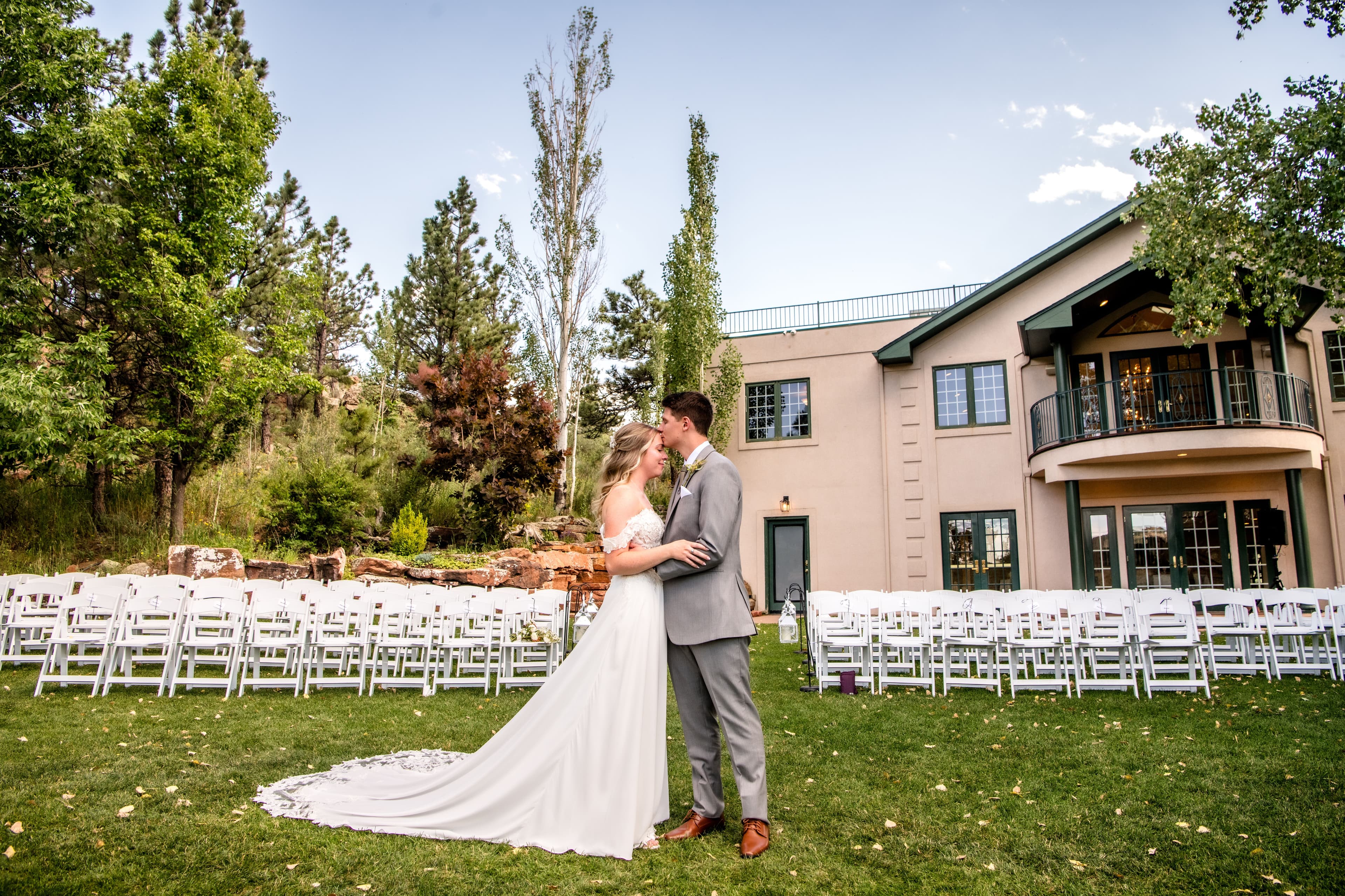 Lionscrest Manor by Wedgewood Weddings Ceremony POV Couple