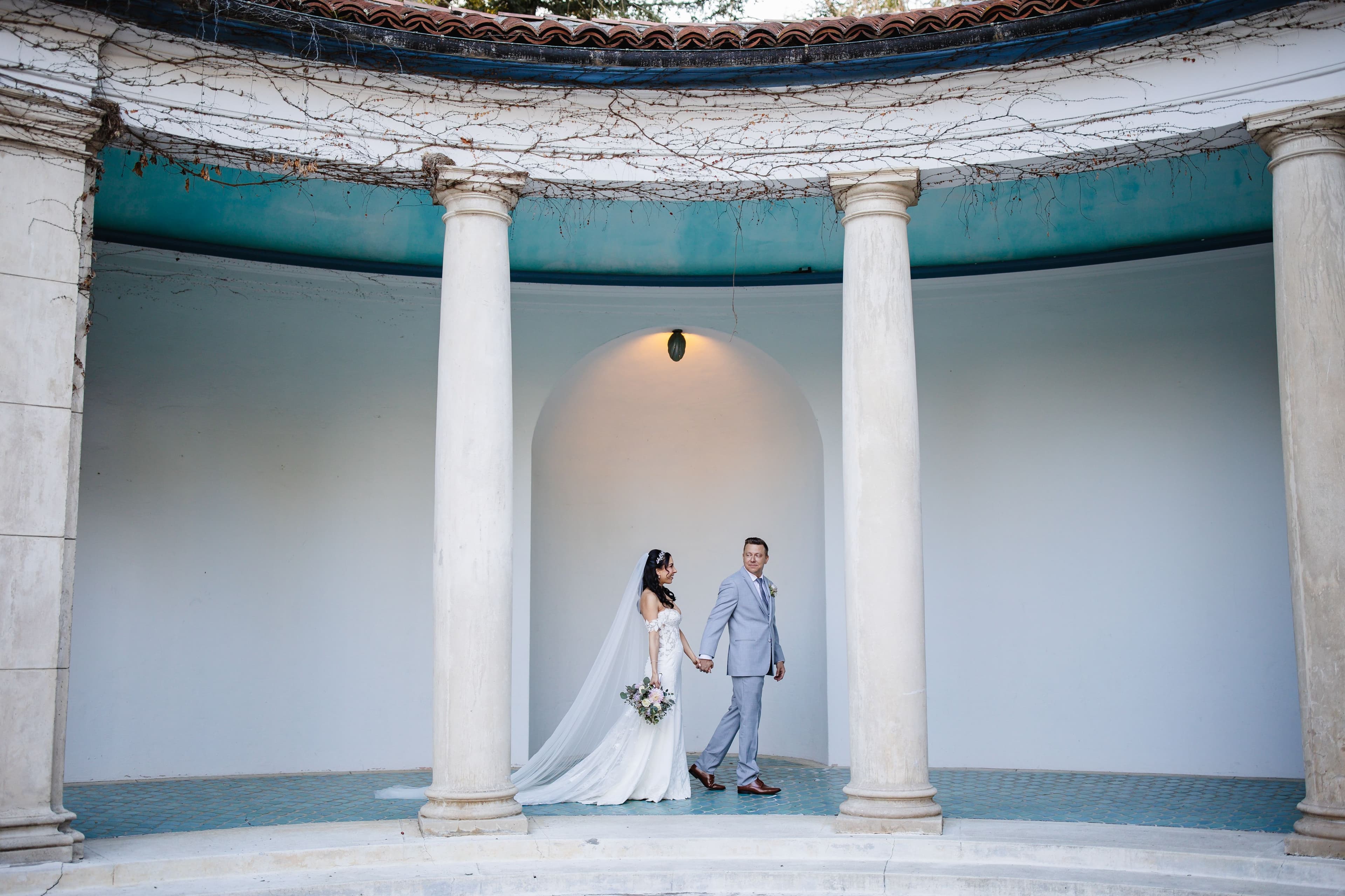 Hacienda de las Flores by Wedgewood Weddings Couple Walking