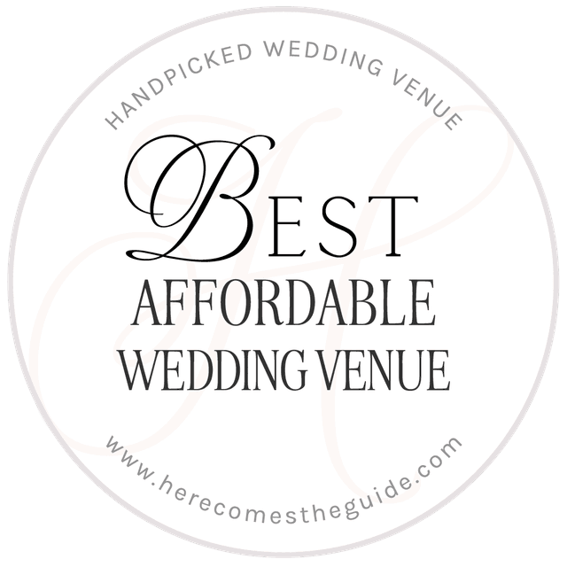 Here Comes The Guide - Best Affordable Wedding Venue Badge
