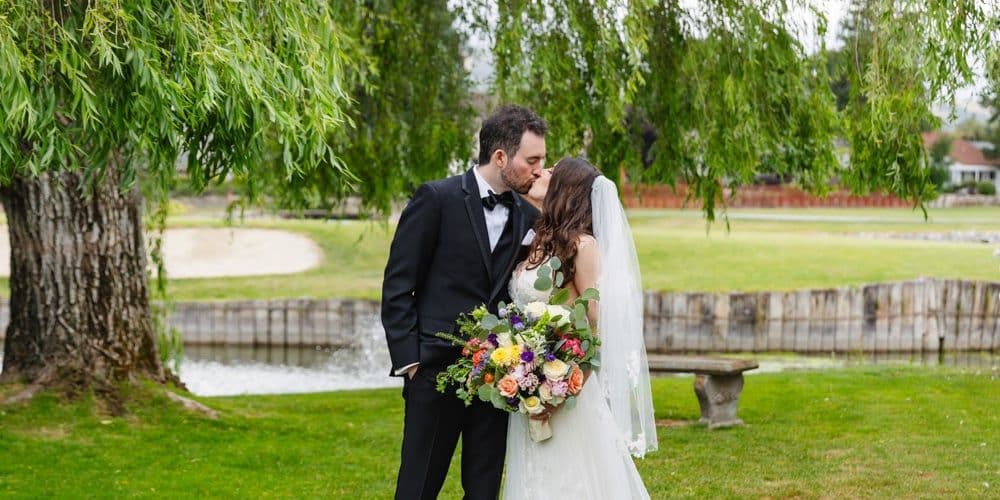 Madison and Martin's Garden Wedding at San Ramon Waters